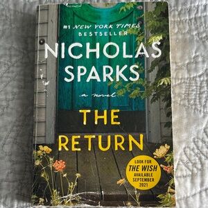 Nicholas Sparks "The Return" Paperback